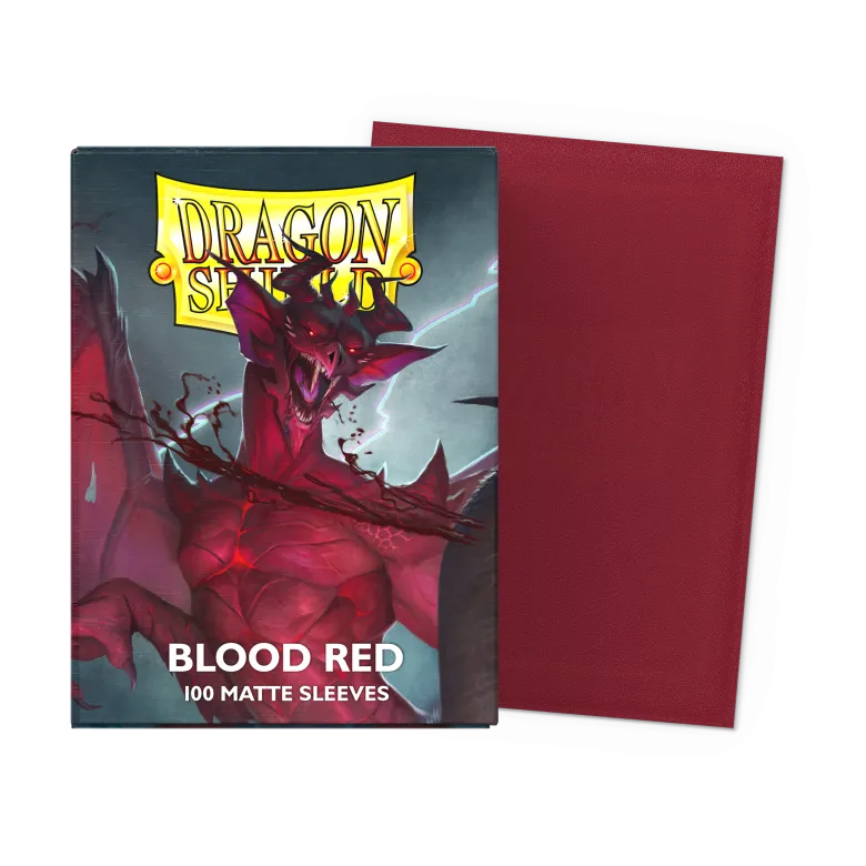 Dragon Shield Matte Blood Red (100 szt.)