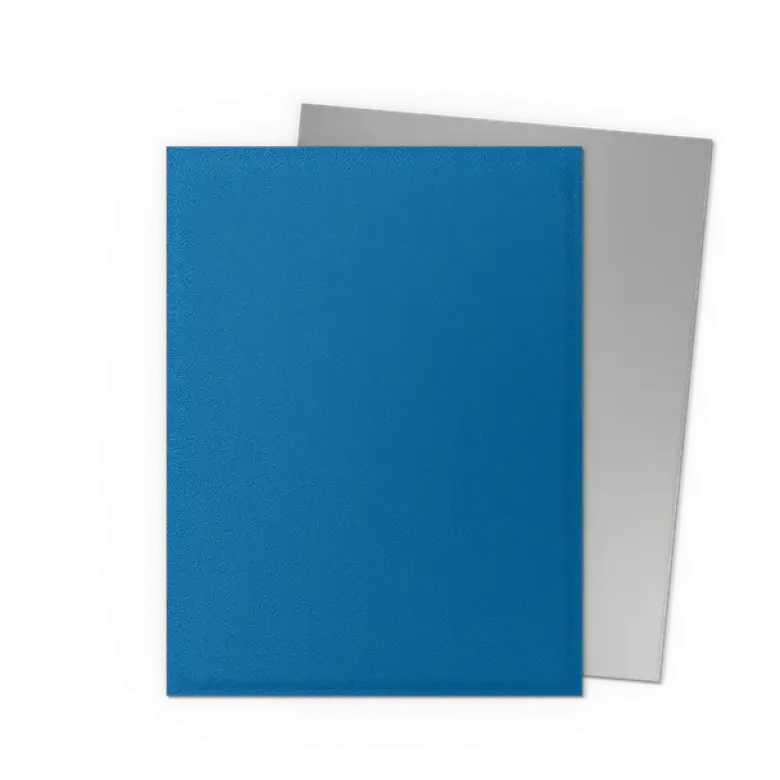 Dragon Shield Matte Dual: Cobalt & Silver
