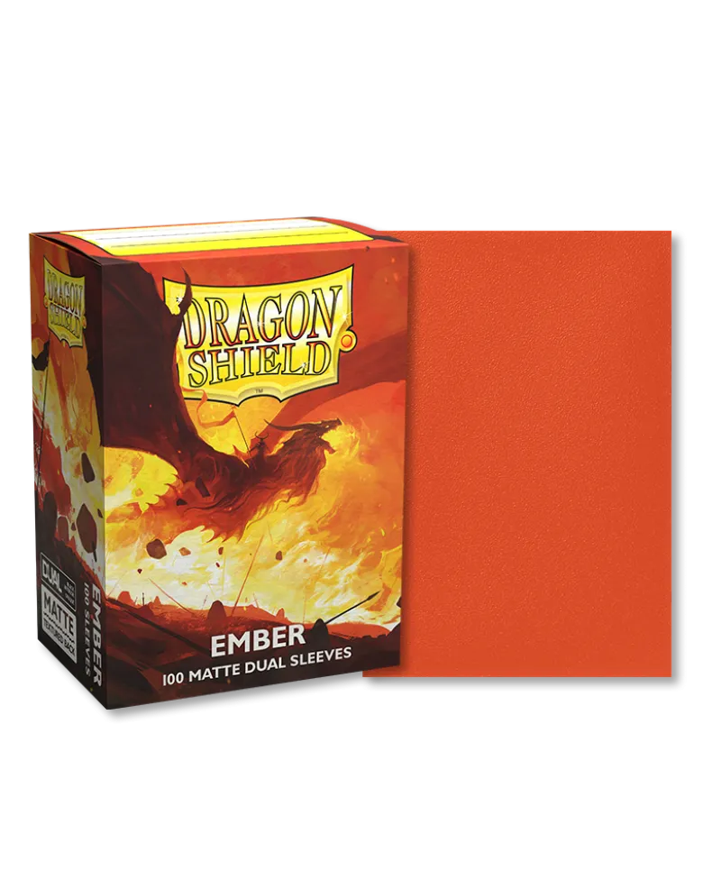 Dragon Shield Matte Dual: Ember