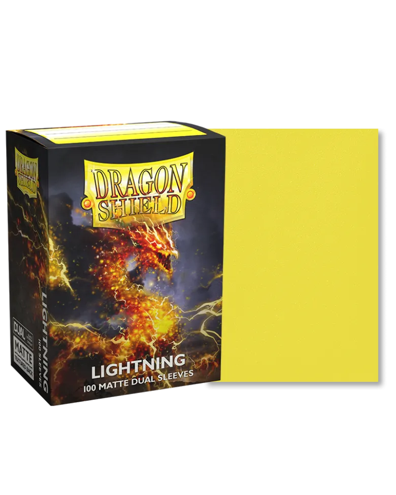 Dragon Shield Matte Dual: Lightning