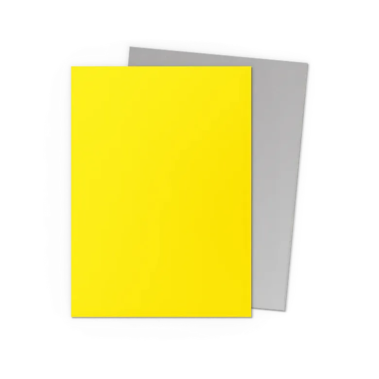 Dragon Shield Matte Dual: Yellow & Silver