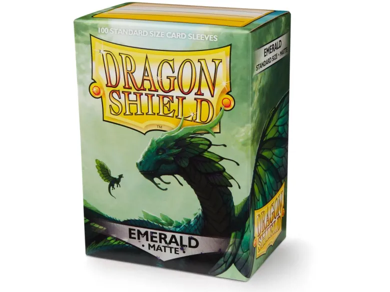 Dragon Shield Matte Emerald (100 szt.)