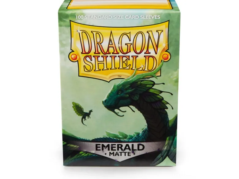Dragon Shield Matte Emerald (100 szt.)