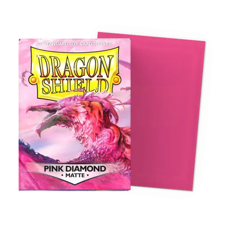 Dragon Shield Matte Pink Diamond (100szt)