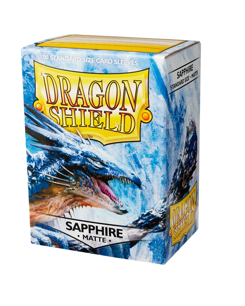 Dragon Shield Matte Sapphire (100 szt.)