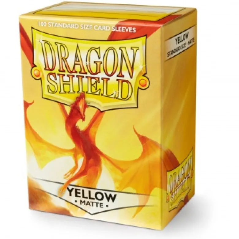Dragon Shield Matte Yellow (100 szt.)