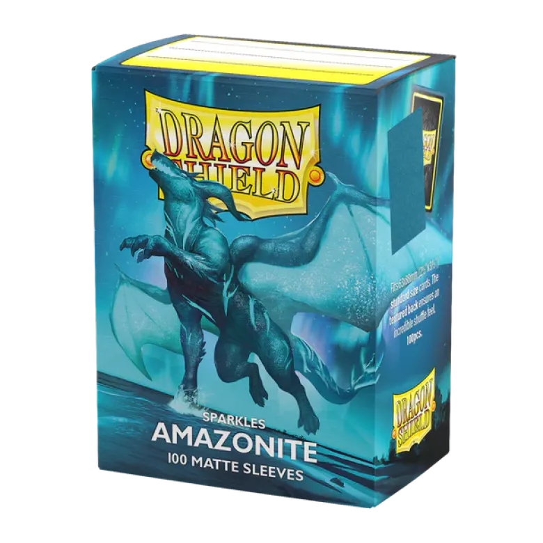 Dragon Shield Sparkles Matte: Amazonite