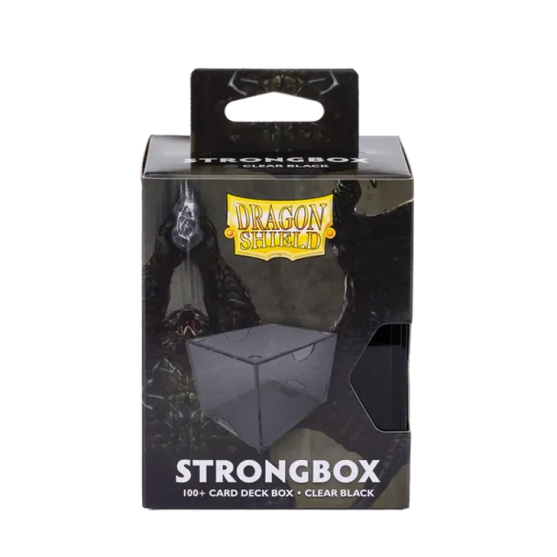 Dragon shield - Strongbox Clear Black