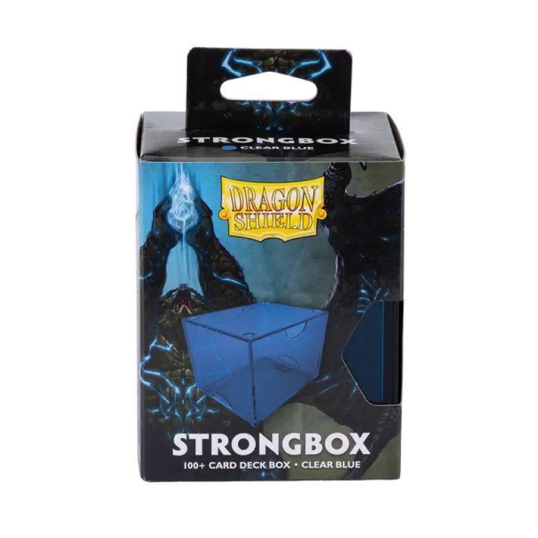 Dragon shield - Strongbox Clear Blue