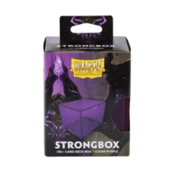Dragon shield - Strongbox Clear Purple