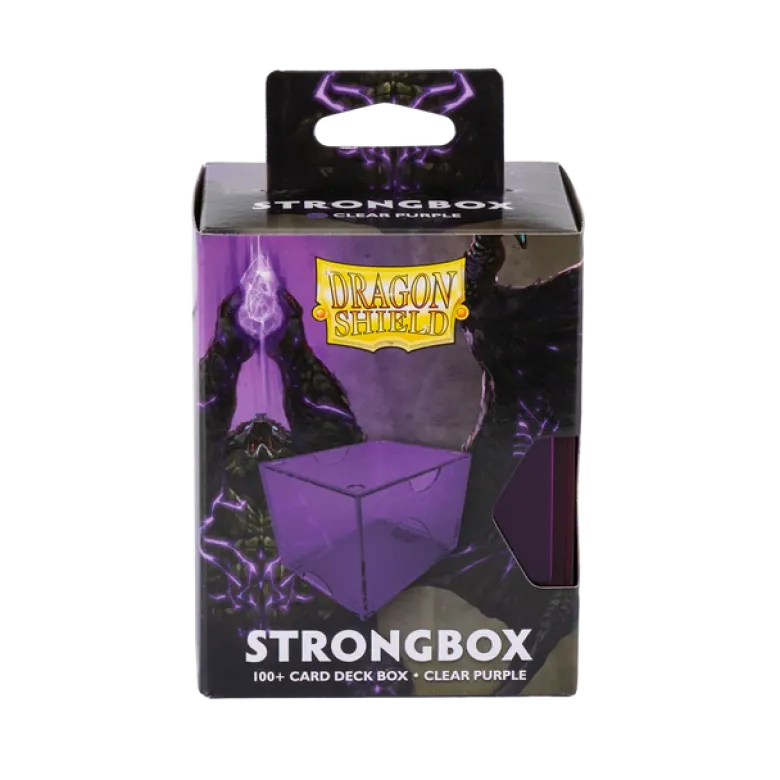 Dragon shield - Strongbox Clear Purple