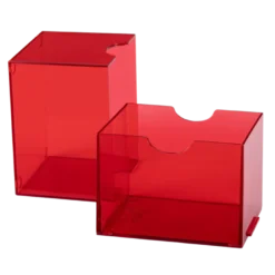 Dragon shield - Strongbox Clear Red