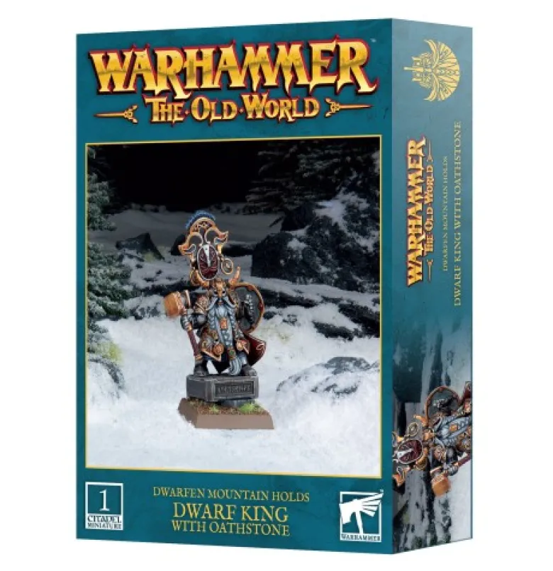 Dwarfen Mountain Holds: Dwarf King with Oathstone