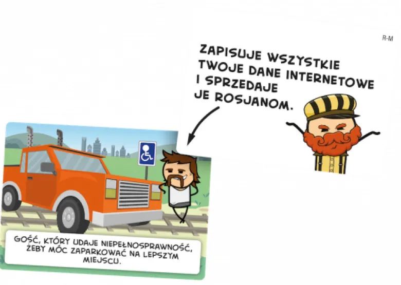 Dylemat wagonika: Postacie i modyfikatory