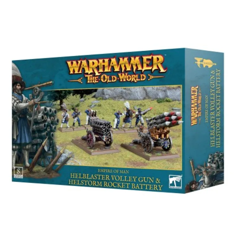 Empire of Man: Helblaster Volley Gun & Helstorm Rocket Battery