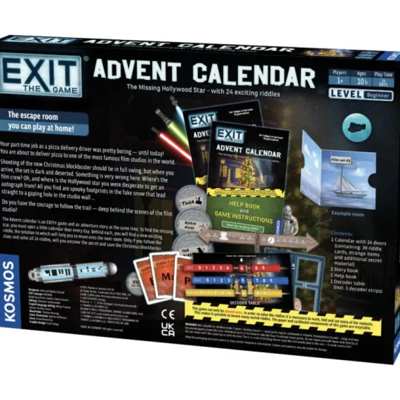 EXIT: The Game – Advent Calendar: The Missing Hollywood Star