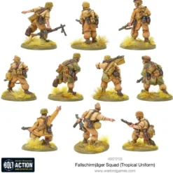 Fallschirmjager Squad (Tropical Uniform)