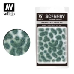 Fantasy Tuft – Turquoise 6mm