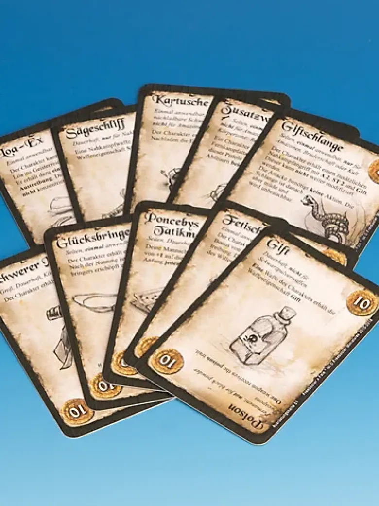 Freebooter's Fate - Game Cards #2 - English, German