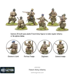 French Army infantry
