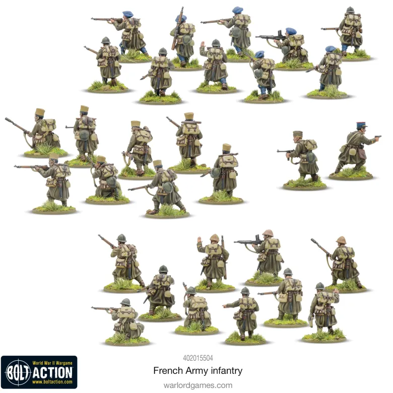 French Army infantry