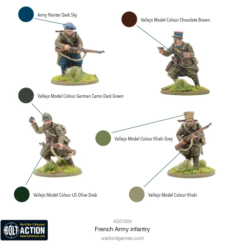 French Army infantry