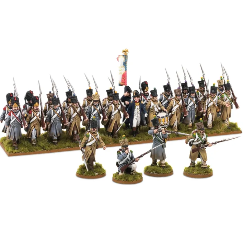 French Infantry in Greatcoats (1804-1814)