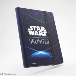 Gamegenic: Star Wars Unlimited Card Game - 18-Pocket Album - Card Back Blue