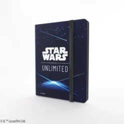 Gamegenic: Star Wars Unlimited Card Game - 18-Pocket Album - Card Back Blue