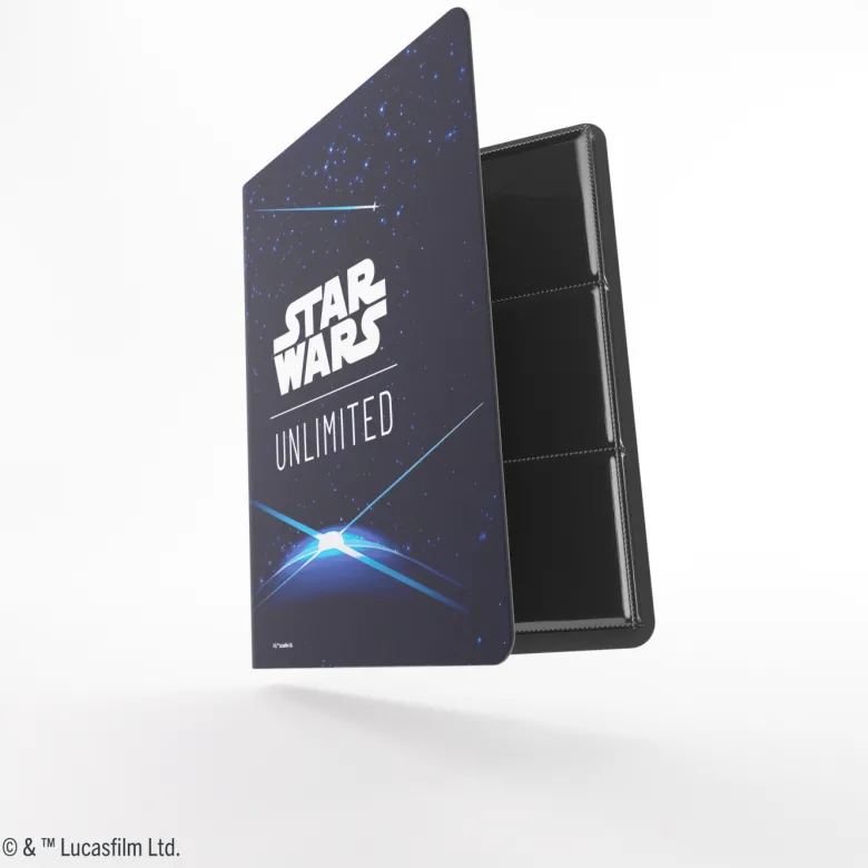 Gamegenic: Star Wars Unlimited Card Game - 18-Pocket Album - Card Back Blue