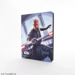 Gamegenic: Star Wars Unlimited Card Game - 18-Pocket Album - Darth Maul & Qui-Gon Jinn