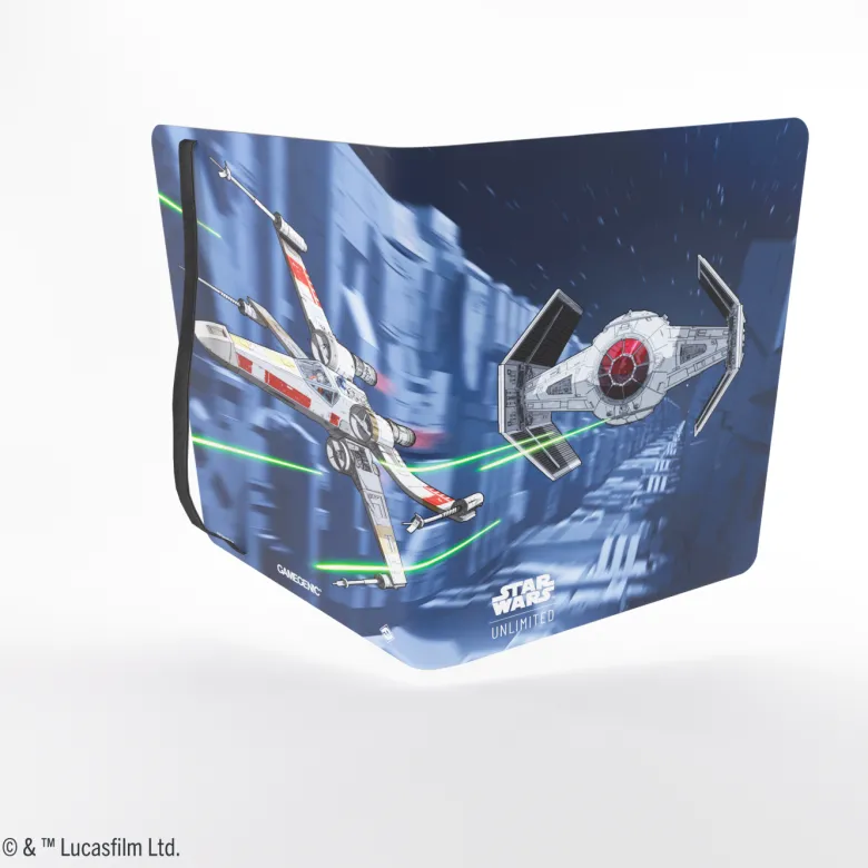 Gamegenic: Star Wars Unlimited Card Game - 18-Pocket Album - X-wing/Tie Figh