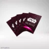 Gamegenic: Star Wars Unlimited Card Game - Art Sleeves - Card Back Magenta