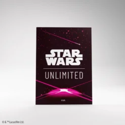 Gamegenic: Star Wars Unlimited Card Game - Art Sleeves - Card Back Magenta