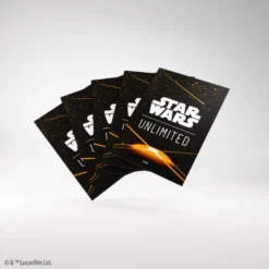 Gamegenic: Star Wars Unlimited Card Game - Art Sleeves - Card Back Orange