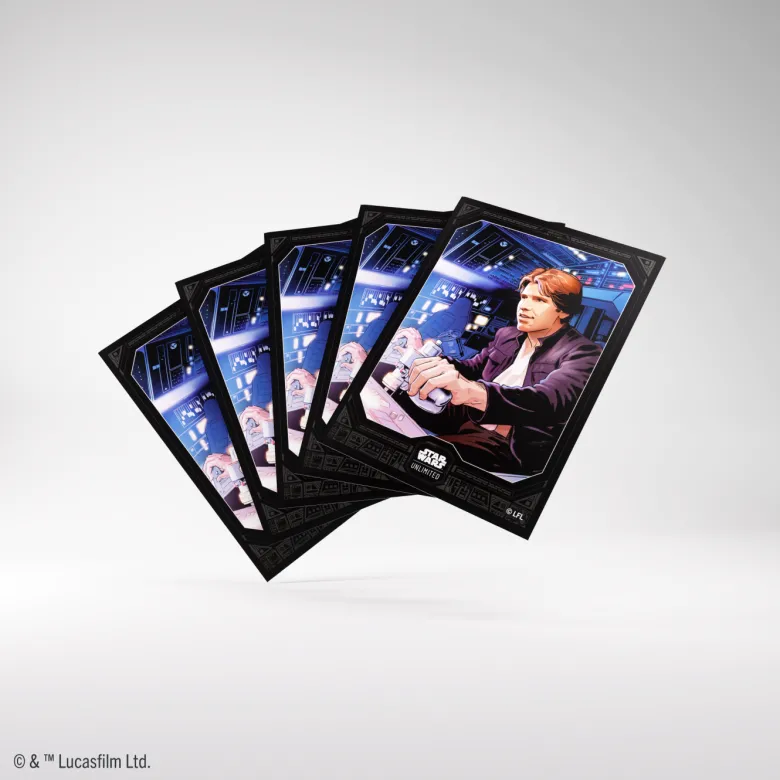 Gamegenic: Star Wars Unlimited Card Game - Art Sleeves - Han Solo