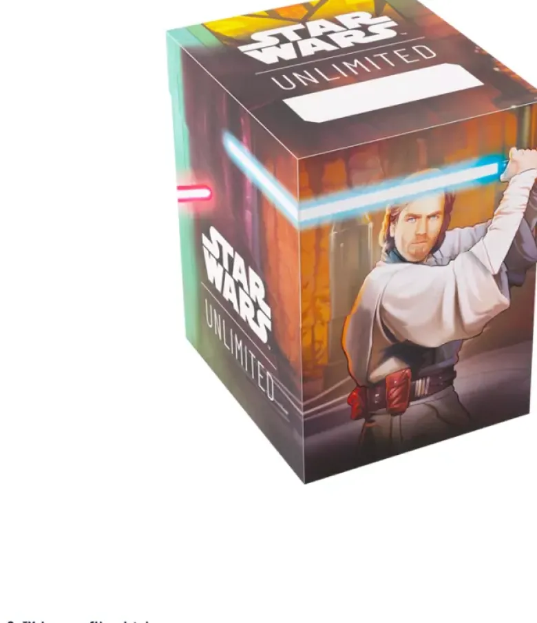 Gamegenic: Star Wars Unlimited Soft Crate - Obi-Wan Kenobi / Darth Maul