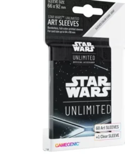 Gamegenic: Star Wars Unlimited - Art Sleeves - Card Back Black