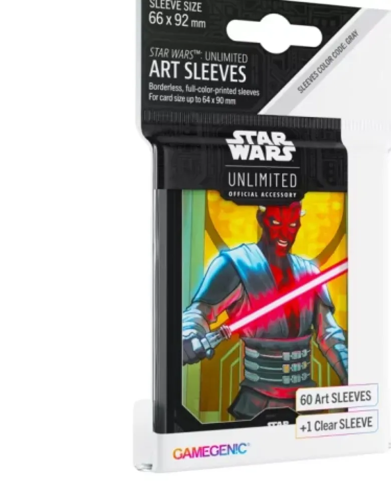 Gamegenic: Star Wars Unlimited - Art Sleeves - Darth Maul