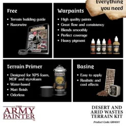 Gamemaster: Desert & Arid Wastes Terrain Kit