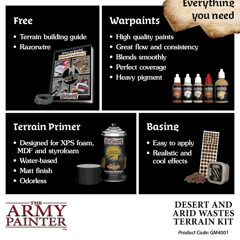Gamemaster: Desert & Arid Wastes Terrain Kit