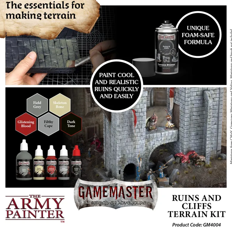 Gamemaster: Ruins & Cliffs Terrain Kit