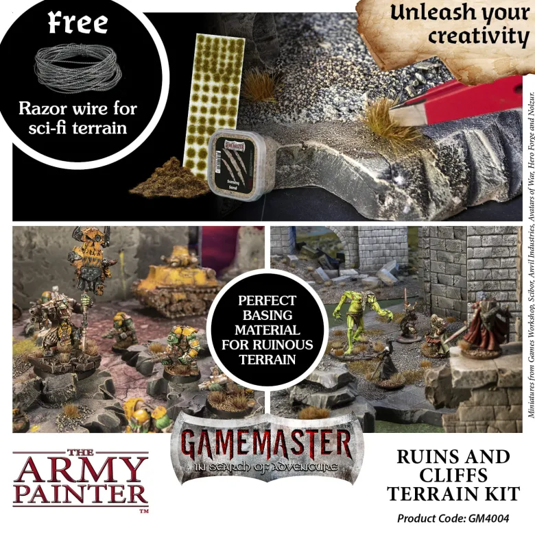 Gamemaster: Ruins & Cliffs Terrain Kit