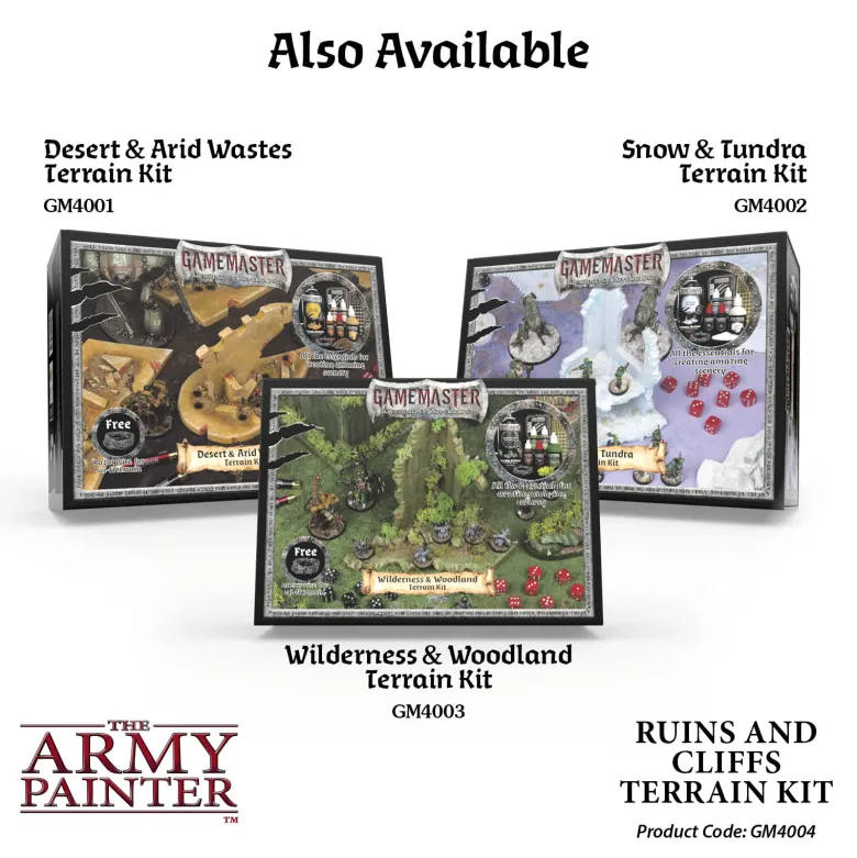 Gamemaster: Ruins & Cliffs Terrain Kit
