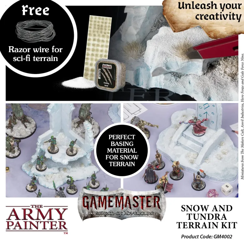 Gamemaster: Snow & Tundra Terrain Kit