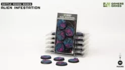 Gamers Grass: Alien Infestation Bases, Round 40mm