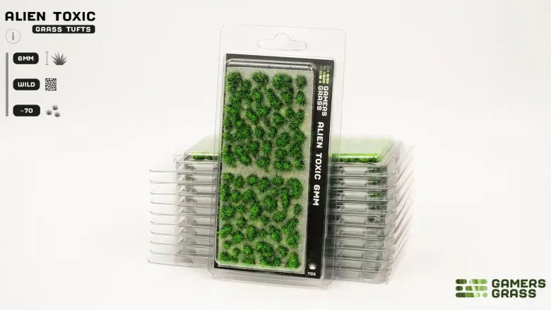 Gamers Grass: Alien Toxic Tuft (6mm)