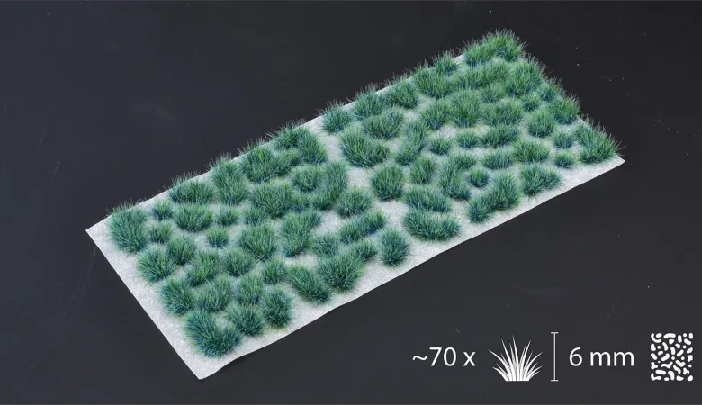Gamers Grass: Alien Turquoise Tuft (6mm)