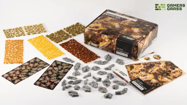Gamers Grass: Basing Box - Golden Autumn Glade