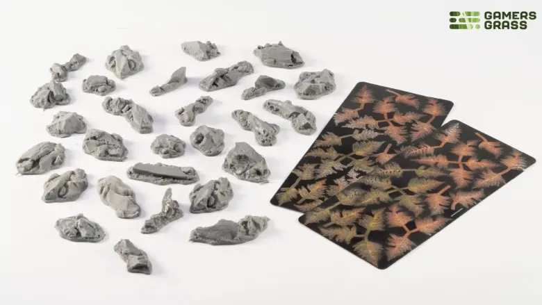 Gamers Grass: Basing Box - Golden Autumn Glade